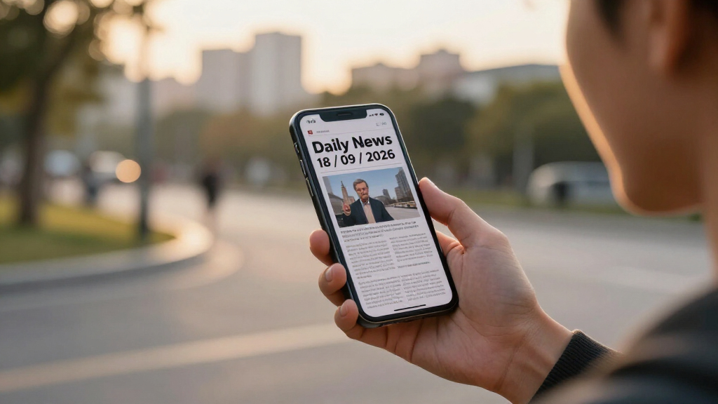 Daily News 18 / 09 / 2026