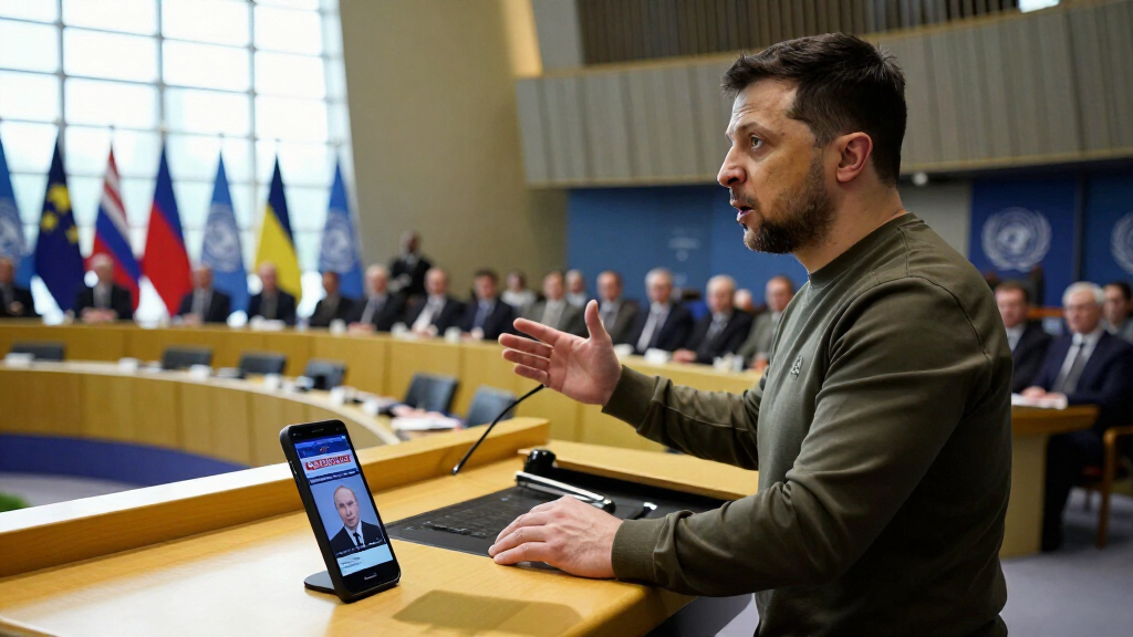‘Putin Is Patient Zero. He Must Be Stopped,’ Zelensky Tells U.N. General Assembly