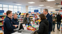 Former German Chancellor Gerhard Schröder Visits Moscow And Meets Globus Employees After Becoming Head Of The Hypermarket Chain’s Supervisory Board